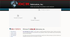 Desktop Screenshot of dcrfabinc.com
