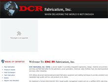 Tablet Screenshot of dcrfabinc.com
